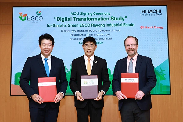เอ็กโก กรุ๊ป จับมือ Hitachi ร่วมศึกษาแผนพัฒนาเทคโนโลยีและระบบอัจฉริยะในโครงการนิคมอุตสาหกรรม “เอ็กโกระยอง”