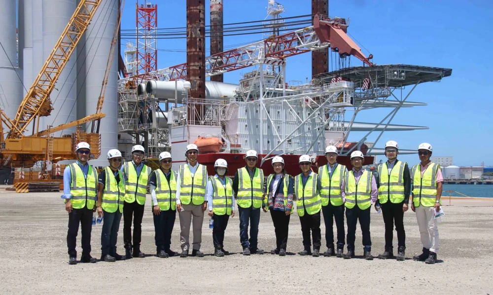 บอร์ด EGCO Group ติดตามความก้าวหน้า Yunlin ในไต้หวัน มั่นใจการก่อสร้างเสร็จสมบูรณ์ตามแผนสิ้นปีนี้