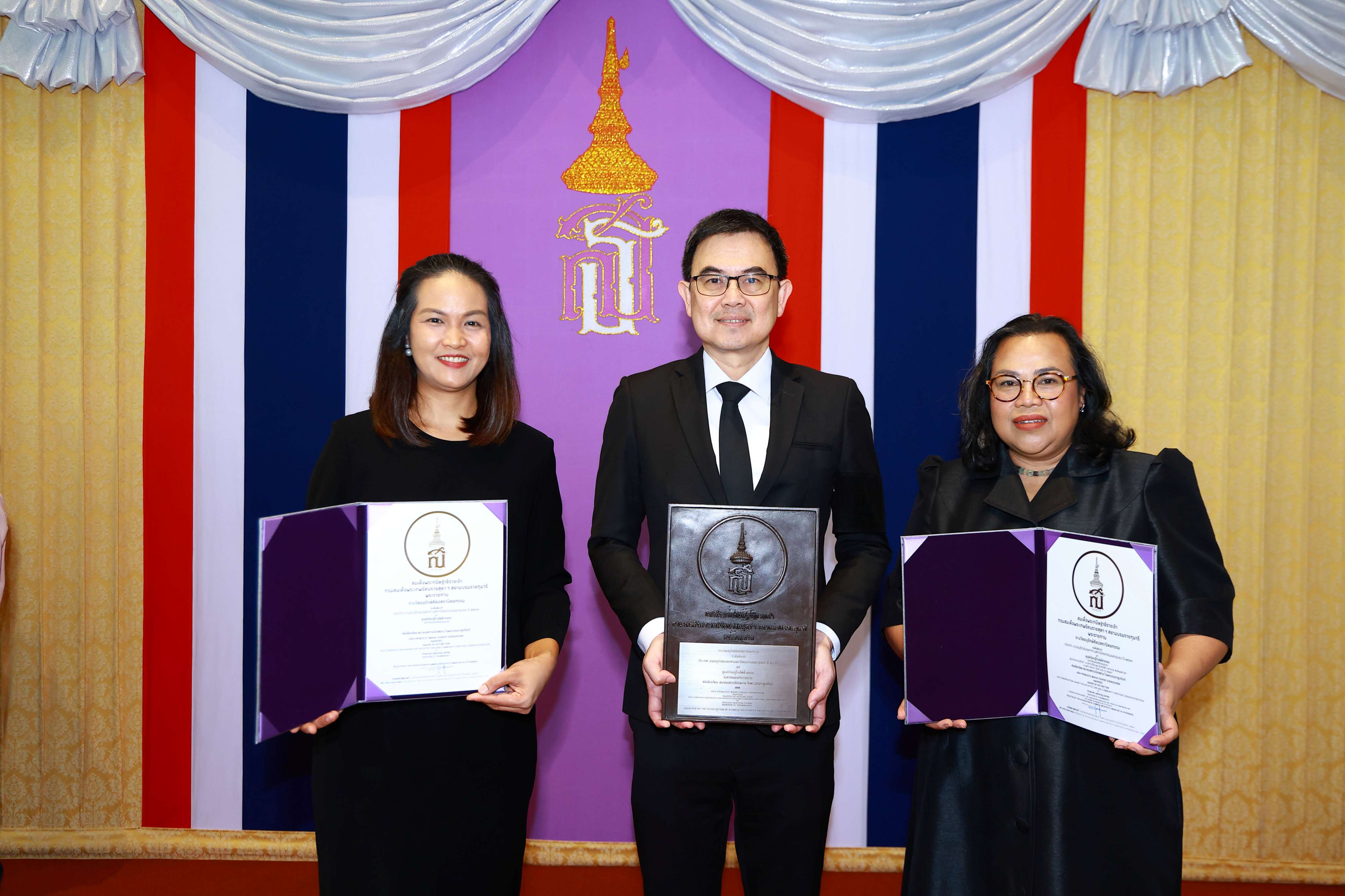 Khanom Learning Center Honored with “Architectural Conservation Award 2024” Category A: Architectural and Community Heritage Conservation at Excellence Level” from Her Royal Highness Princess Maha Chakri Sirindhorn