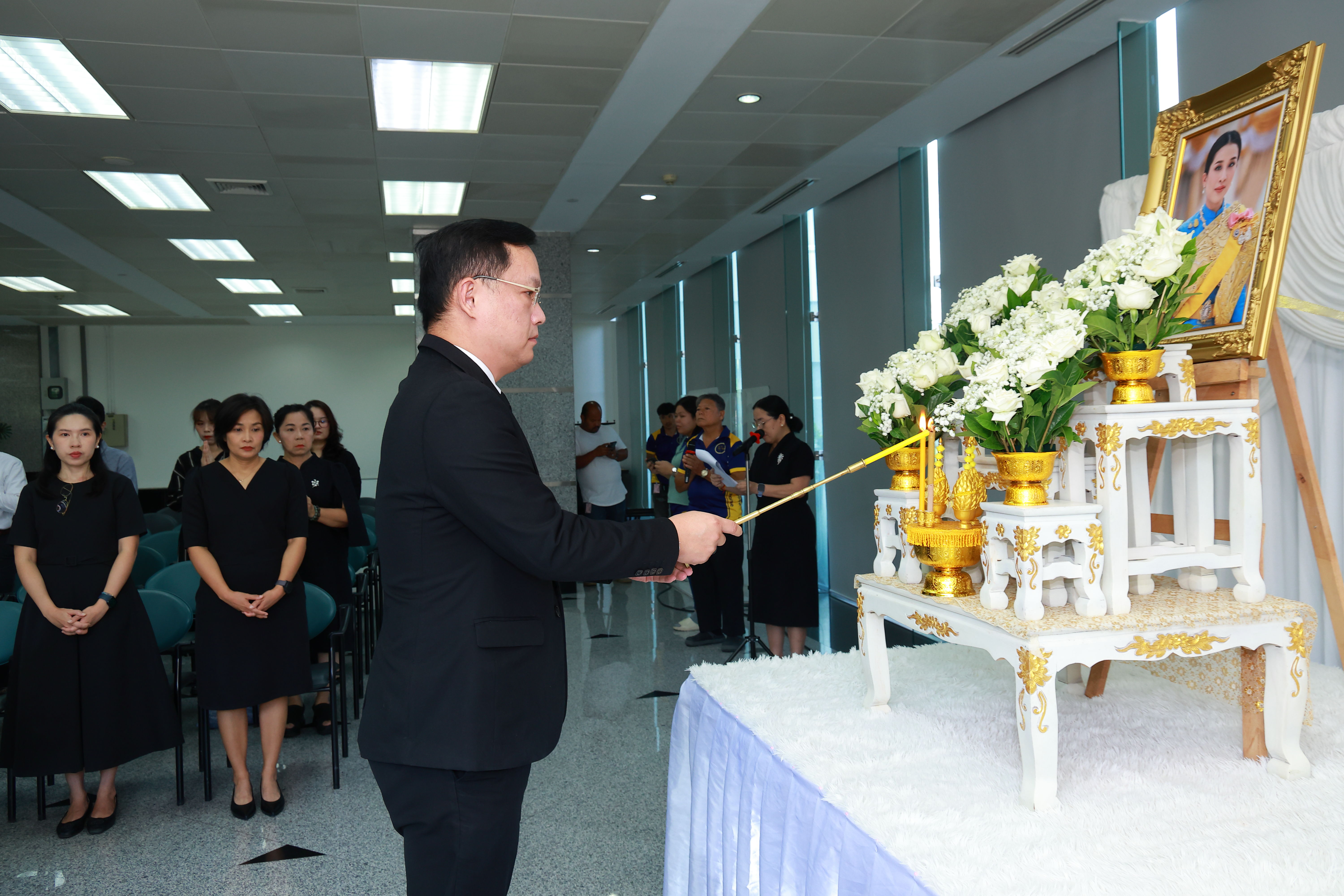 EGCO Group จัดพิธีบำเพ็ญกุศลสตมวาร (100 วัน) อุทิศถวายเป็นพระกุศลแด่สมเด็จพระเจ้าลูกเธอ  เจ้าฟ้าพัชรกิติยาภา ฯ