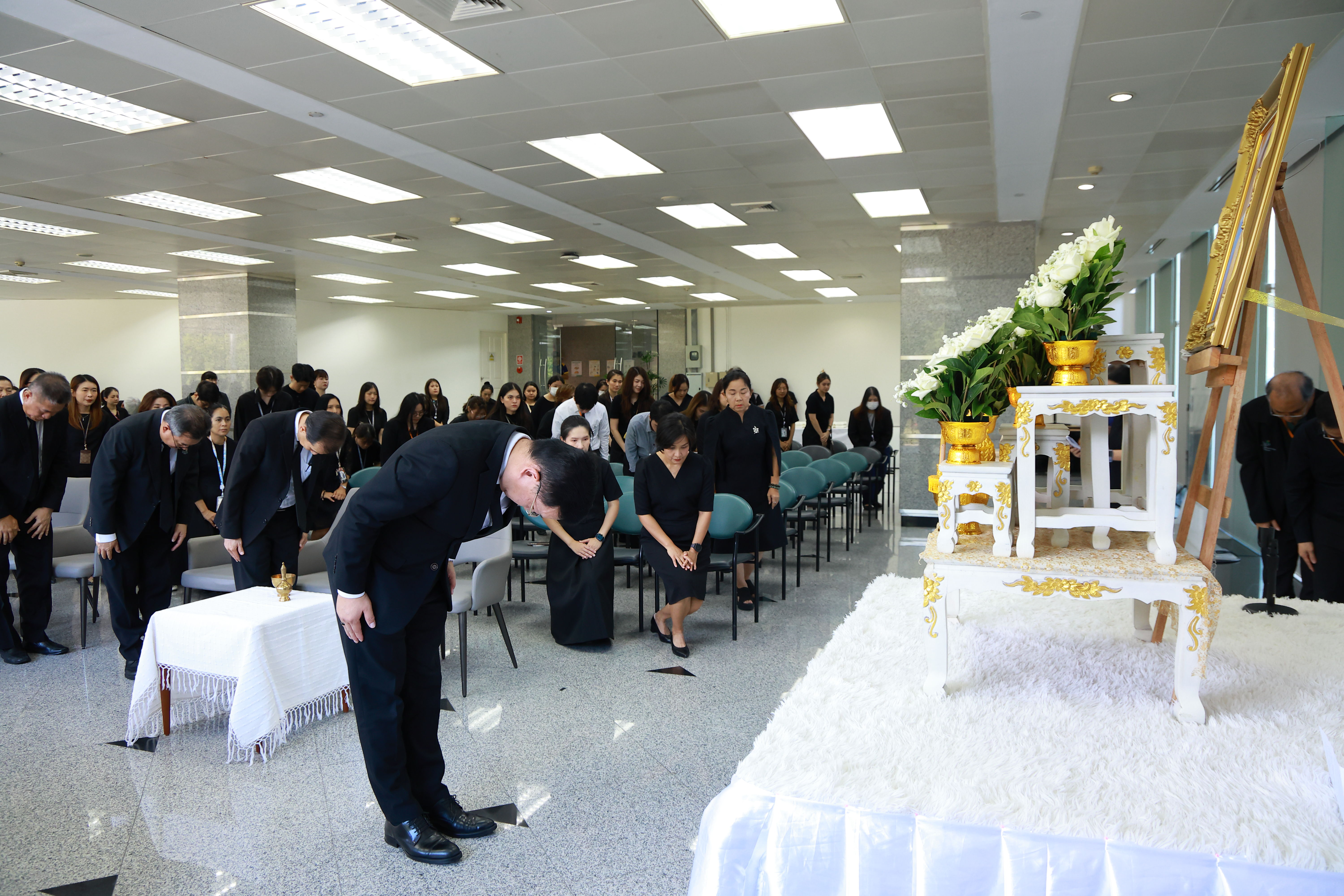 EGCO Group จัดพิธีบำเพ็ญกุศลสตมวาร (100 วัน) อุทิศถวายเป็นพระกุศลแด่สมเด็จพระเจ้าลูกเธอ  เจ้าฟ้าพัชรกิติยาภา ฯ
