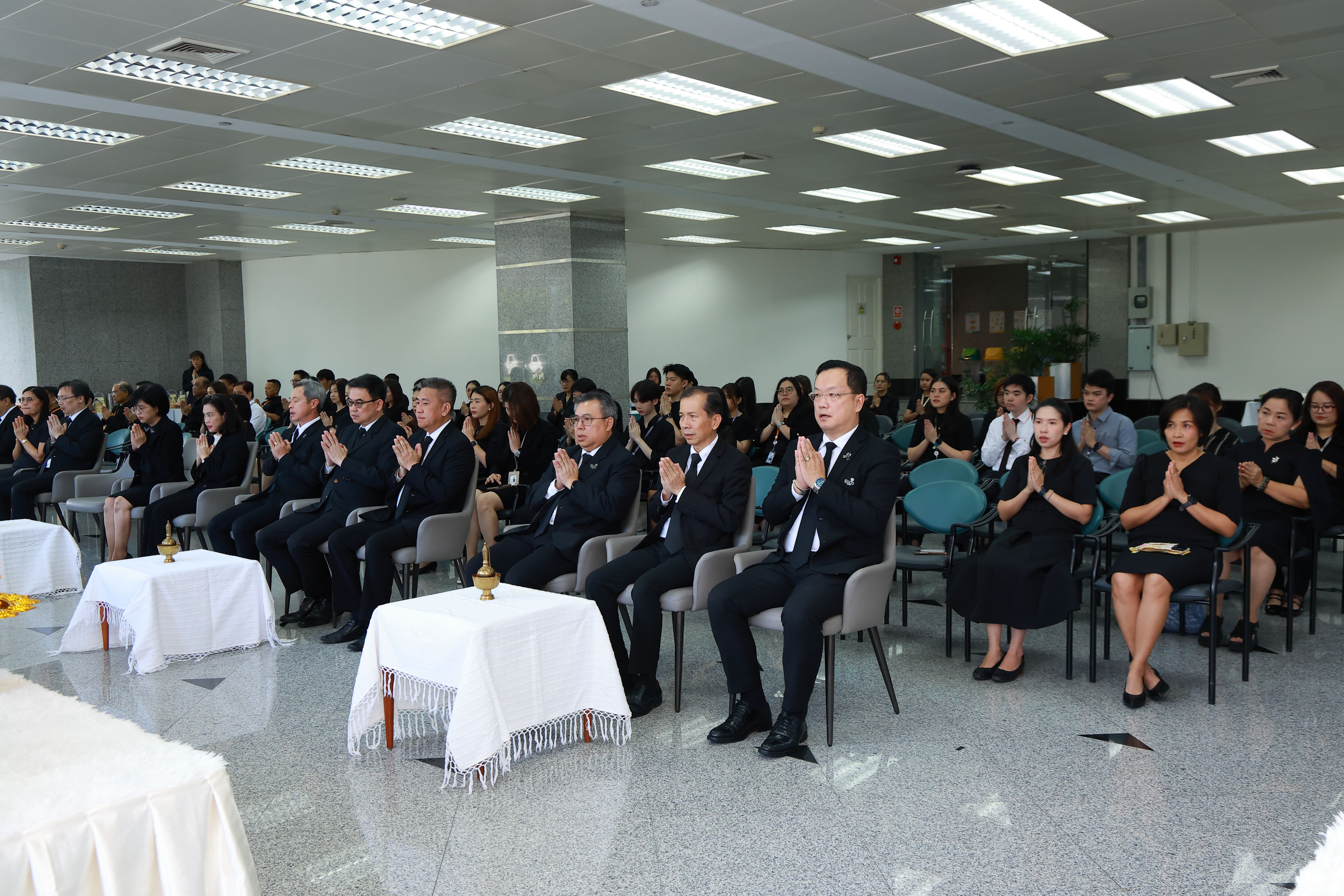 EGCO Group จัดพิธีบำเพ็ญกุศลสตมวาร (100 วัน) อุทิศถวายเป็นพระกุศลแด่สมเด็จพระเจ้าลูกเธอ  เจ้าฟ้าพัชรกิติยาภา ฯ