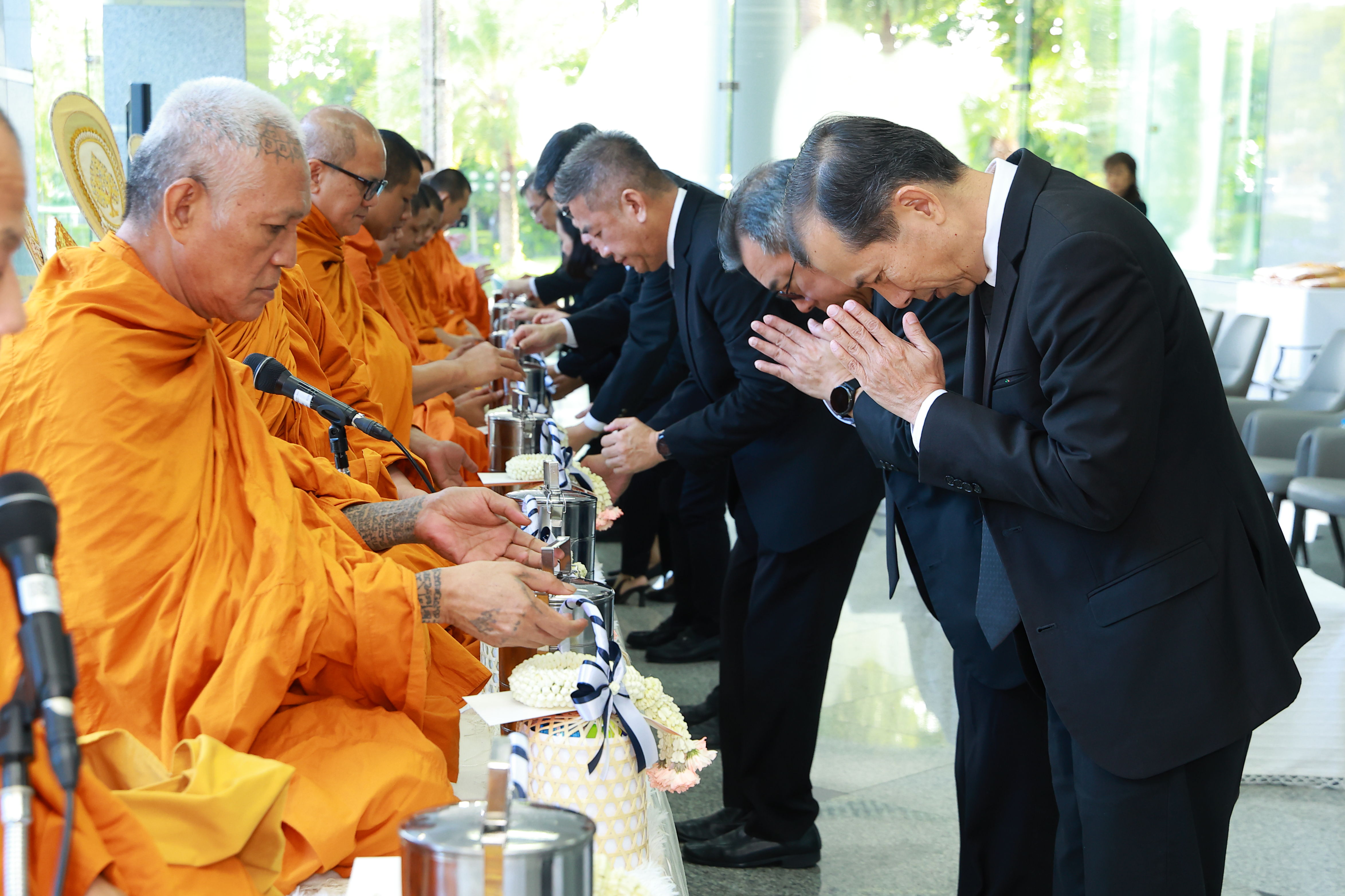 EGCO Group จัดพิธีบำเพ็ญกุศลสตมวาร (100 วัน) อุทิศถวายเป็นพระกุศลแด่สมเด็จพระเจ้าลูกเธอ  เจ้าฟ้าพัชรกิติยาภา ฯ