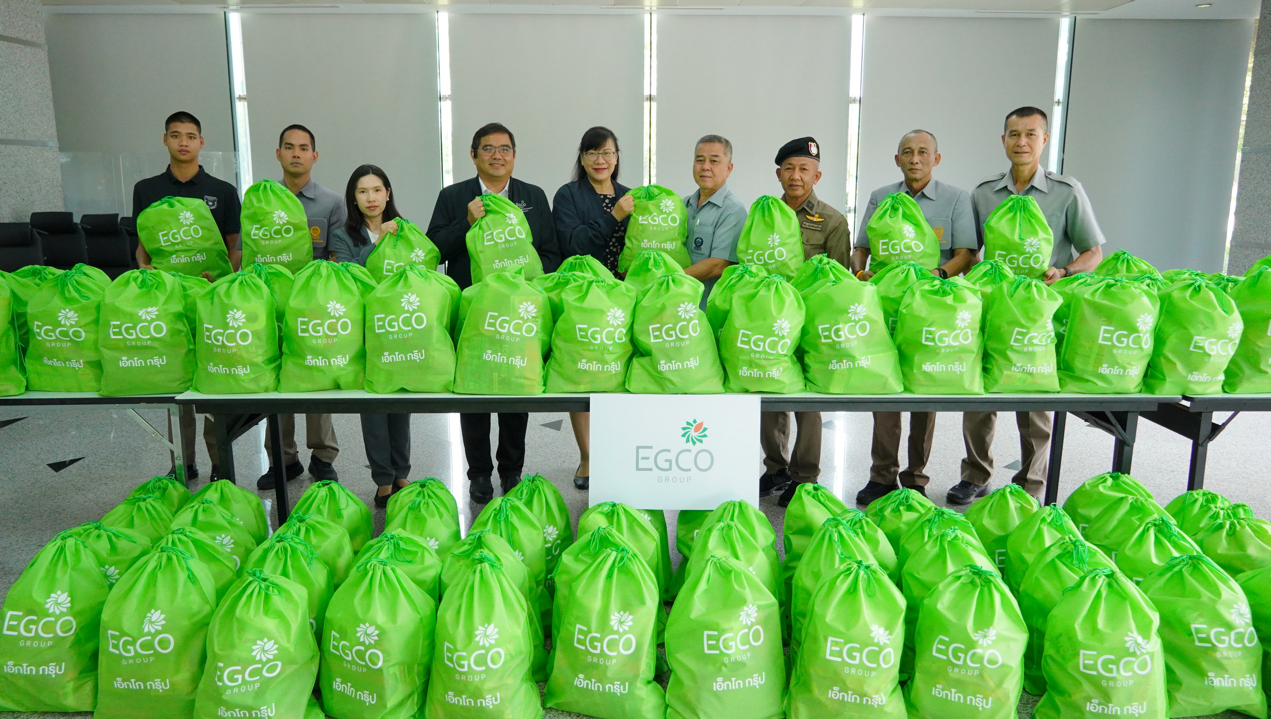 EGCO Group ส่งต่อพลังใจ มอบถุงยังชีพ ช่วยผู้ได้รับผลกระทบจากน้ำท่วมในเขตหลักสี่